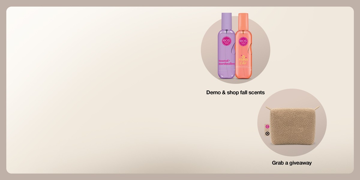 Target: Free eos Sherpa Zip Pouch